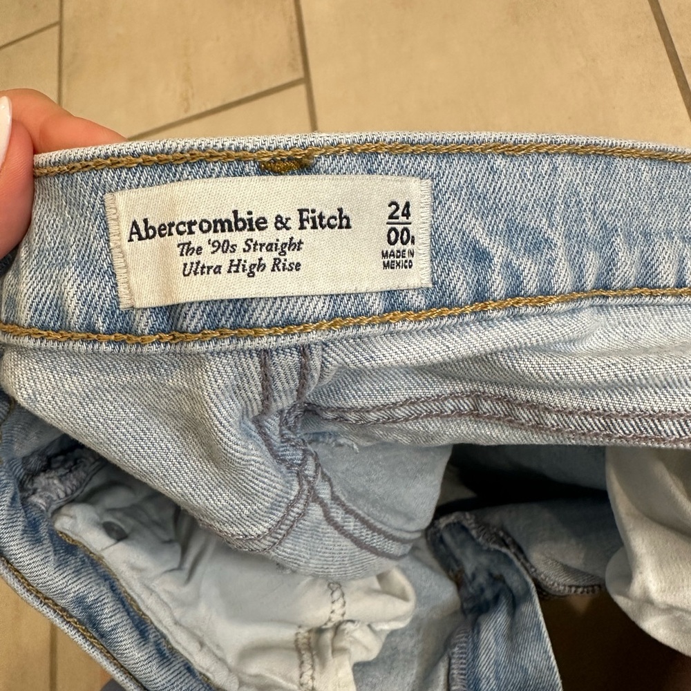 Abercrombie & Fitch Light Blue Jeans